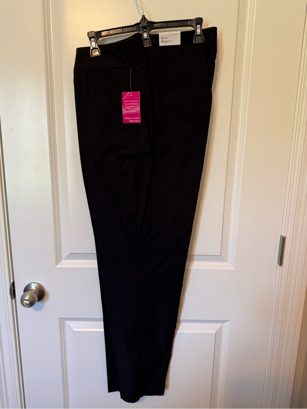 Kim Rogers Black Women”s Dress Pants - Straight Leg
